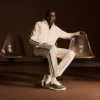Baskets Aura en daim pour homme