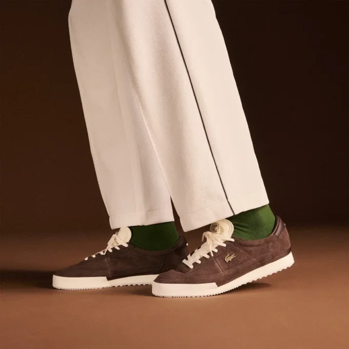 Baskets Aura en daim pour homme