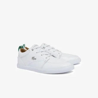 Baskets Bayliss pour homme en cuir avec col perforé