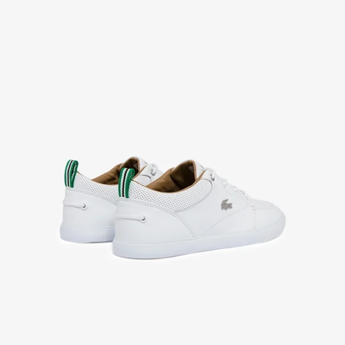 Baskets Bayliss pour homme en cuir avec col perforé