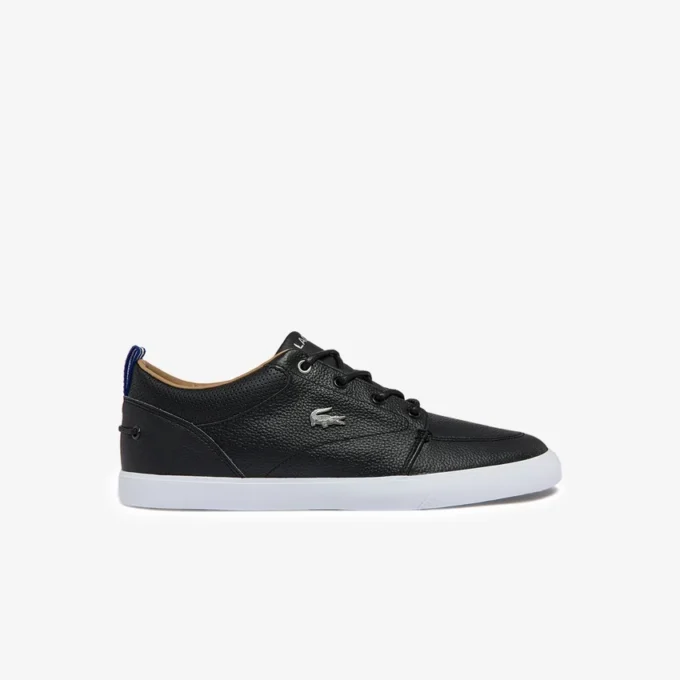 Baskets Bayliss pour homme en cuir à col perforé