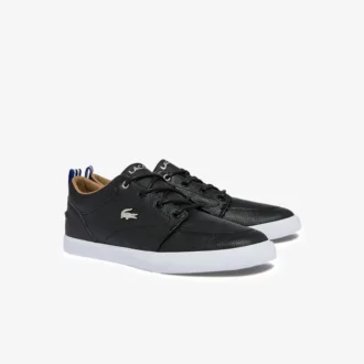Baskets Bayliss pour homme en cuir à col perforé