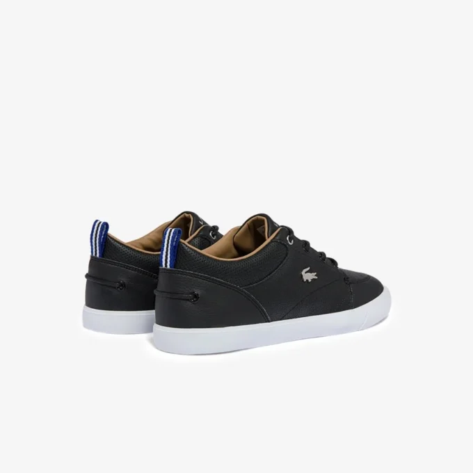 Baskets Bayliss pour homme en cuir à col perforé