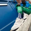 Baskets en cuir Lineshot pour homme