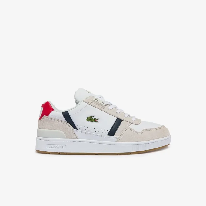Baskets en cuir T-Clip pour homme