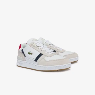Baskets en cuir T-Clip pour homme