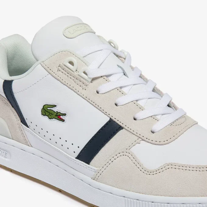 Baskets en cuir T-Clip pour homme