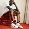 Baskets en cuir T-Clip pour homme