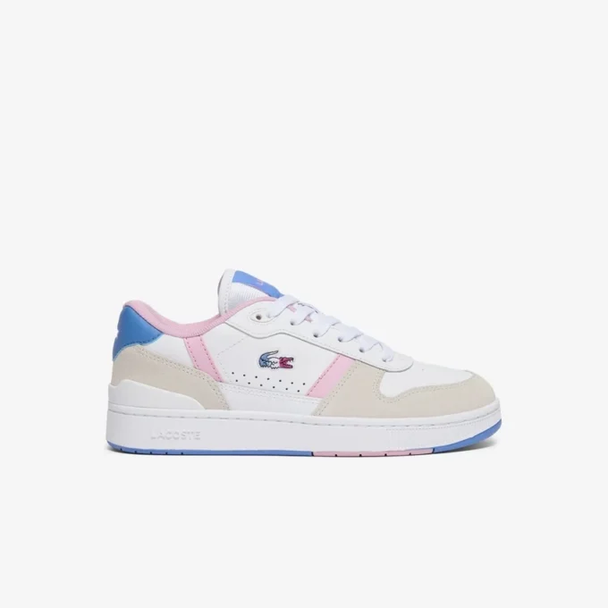 Baskets en cuir T-Clip Set pour femme