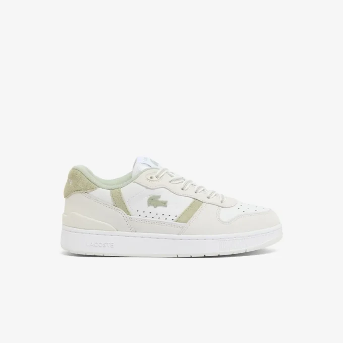 Baskets en cuir T-Clip Set pour femme