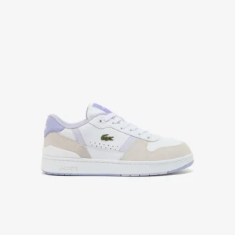 Baskets en cuir T-Clip Set pour femme