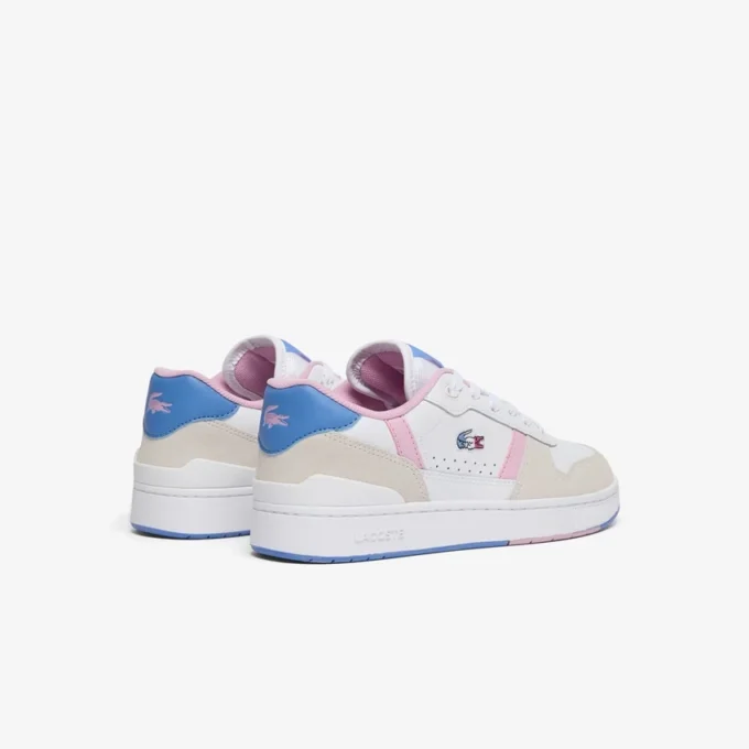 Baskets en cuir T-Clip Set pour femme