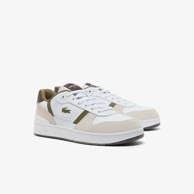 Baskets en cuir T-Clip Set pour homme