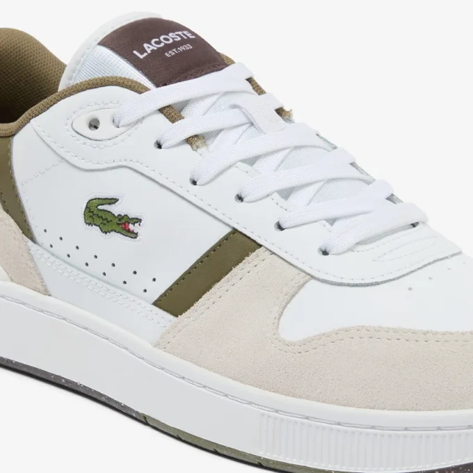 Baskets en cuir T-Clip Set pour homme