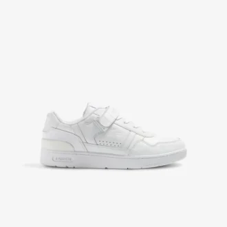 Baskets en cuir à velcro T-Clip pour homme