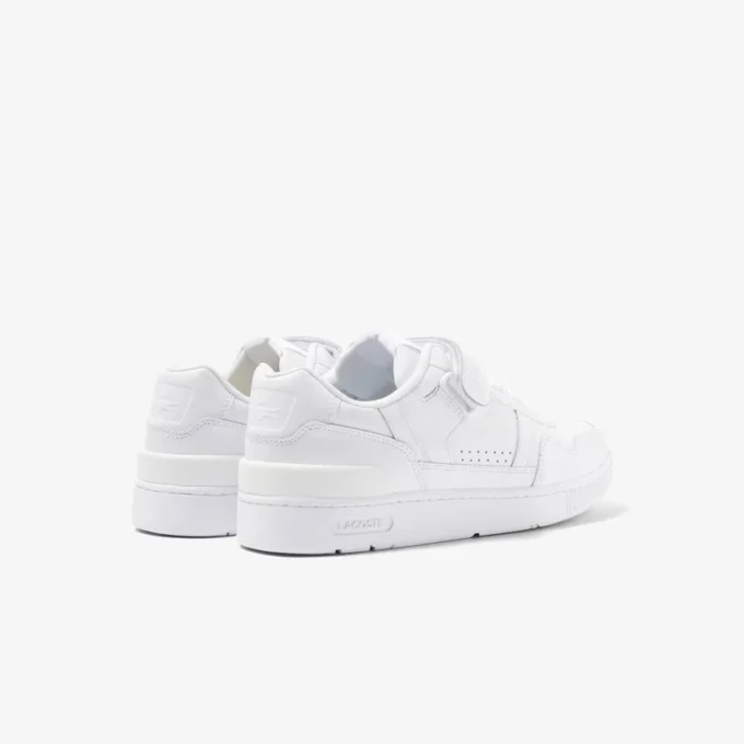 Baskets en cuir à velcro T-Clip pour homme Baskets en cuir à velcro T-Clip pour homme