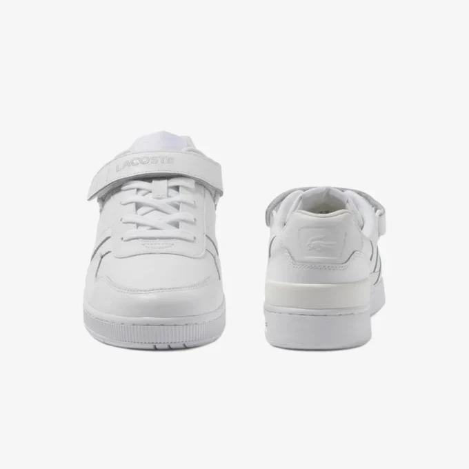 Baskets en cuir à velcro T-Clip pour homme Baskets en cuir à velcro T-Clip pour homme