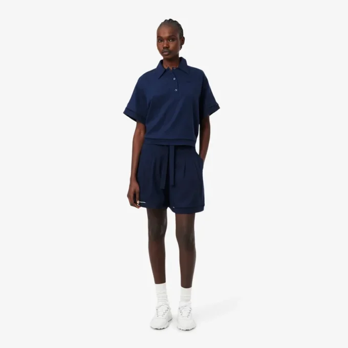 Bermuda ample en lin The Blend fluide