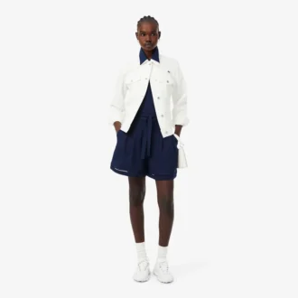 Bermuda ample en lin The Blend fluide