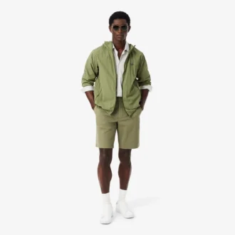 Bermuda en coton stretch coupe classique