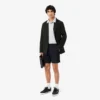 Bermuda en coton stretch coupe classique Bermuda en coton stretch coupe classique