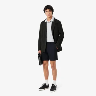 Bermuda en coton stretch coupe classique