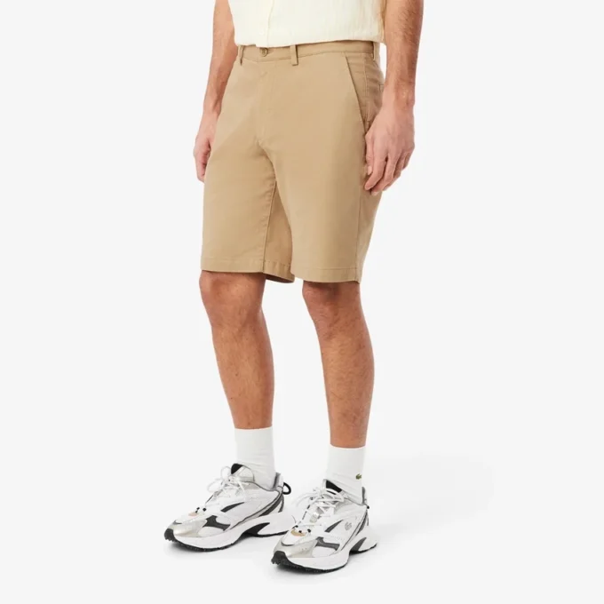 Bermuda en coton stretch coupe classique Bermuda en coton stretch coupe classique