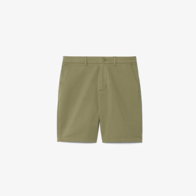 Bermuda en coton stretch coupe classique Bermuda en coton stretch coupe classique