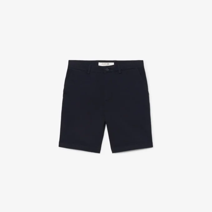 Bermuda en coton stretch coupe classique Bermuda en coton stretch coupe classique