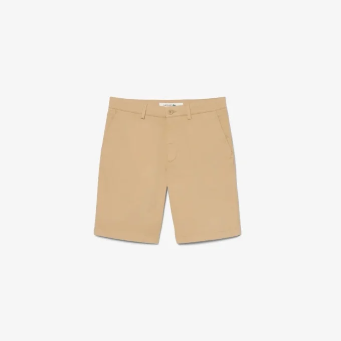 Bermuda en coton stretch coupe classique Bermuda en coton stretch coupe classique