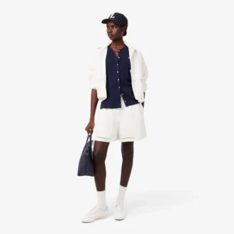 Bermuda oversize fluide en lin The Blend