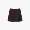 Bermuda oversize plissé en laine The Blend