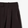 Bermuda oversize plissé en laine The Blend