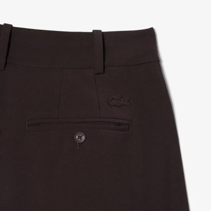 Bermuda oversize plissé en laine The Blend