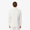 Blazer à double boutonnage pour homme avec écusson Heritage brodé