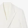 Blazer à double boutonnage pour homme avec écusson Heritage brodé