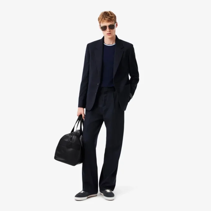 Blazer en laine feutrée pour homme