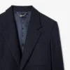Blazer en laine feutrée pour homme