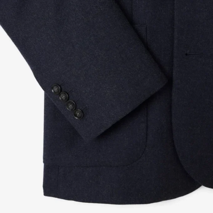 Blazer en laine feutrée pour homme