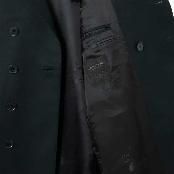 Blazer en laine léger à double boutonnage Runway