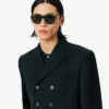 Blazer en laine léger à double boutonnage Runway