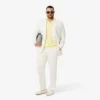 Blazer en mélange de lin pour homme