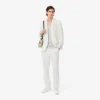 Blazer en mélange de lin pour homme