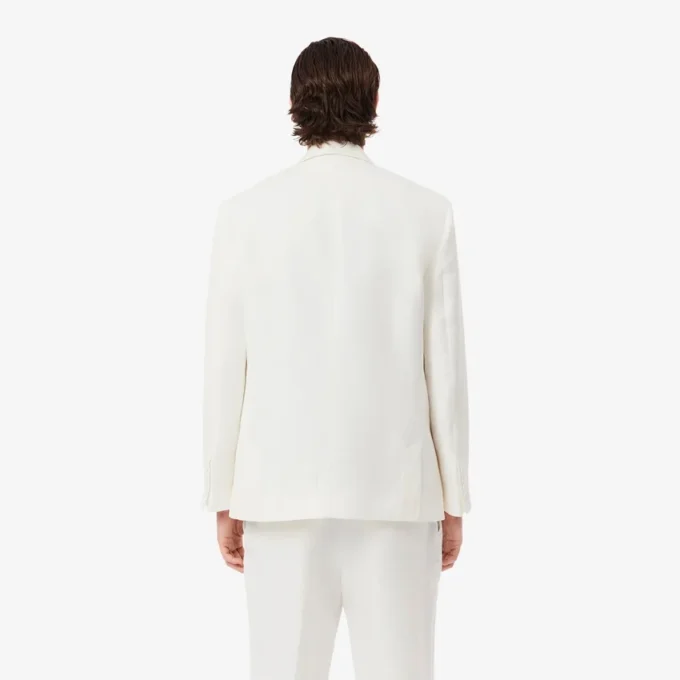 Blazer en mélange de lin pour homme