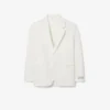 Blazer en mélange de lin pour homme