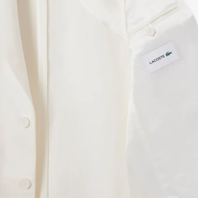 Blazer en mélange de lin pour homme