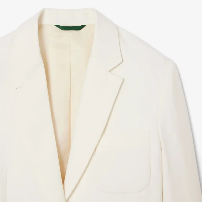 Blazer en twill de laine pour femme