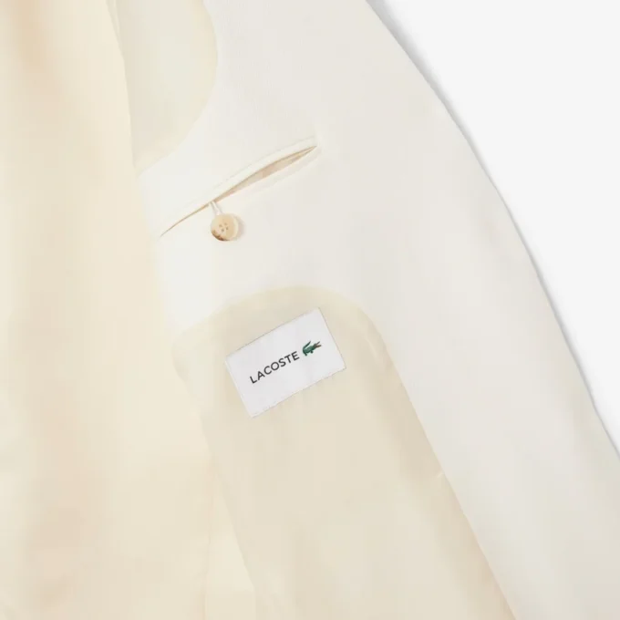 Blazer en twill de laine pour femme