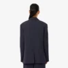 Blazer fluide en piqué