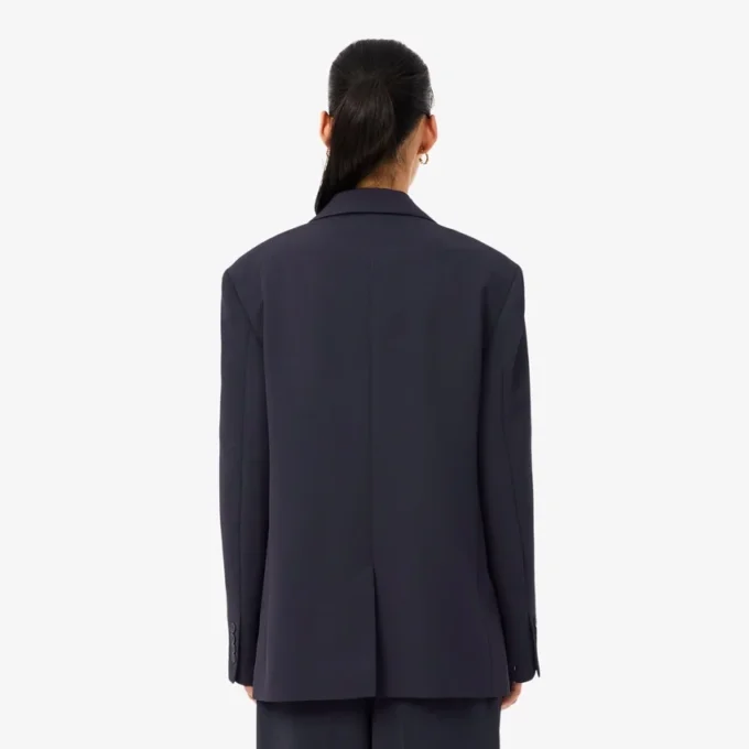 Blazer fluide en piqué